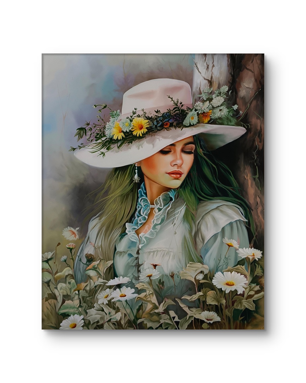 Blooming Elegance Oil Painting Blooming Elegance Oil Painting