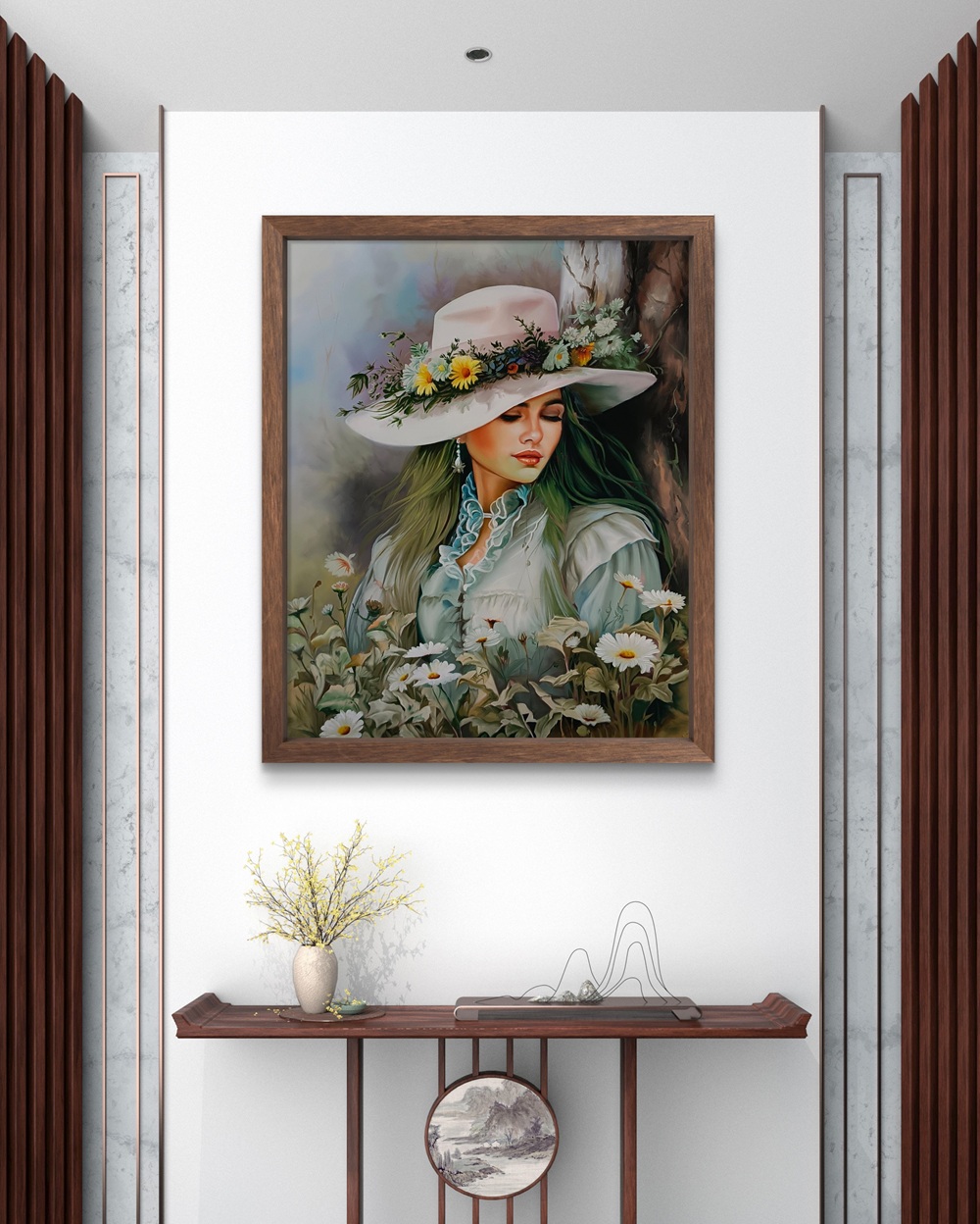 Blooming Elegance Oil Painting