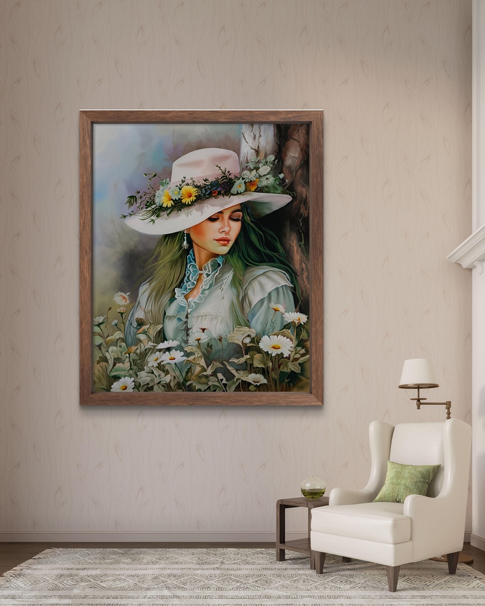 Blooming Elegance Oil Painting Blooming Elegance Oil Painting