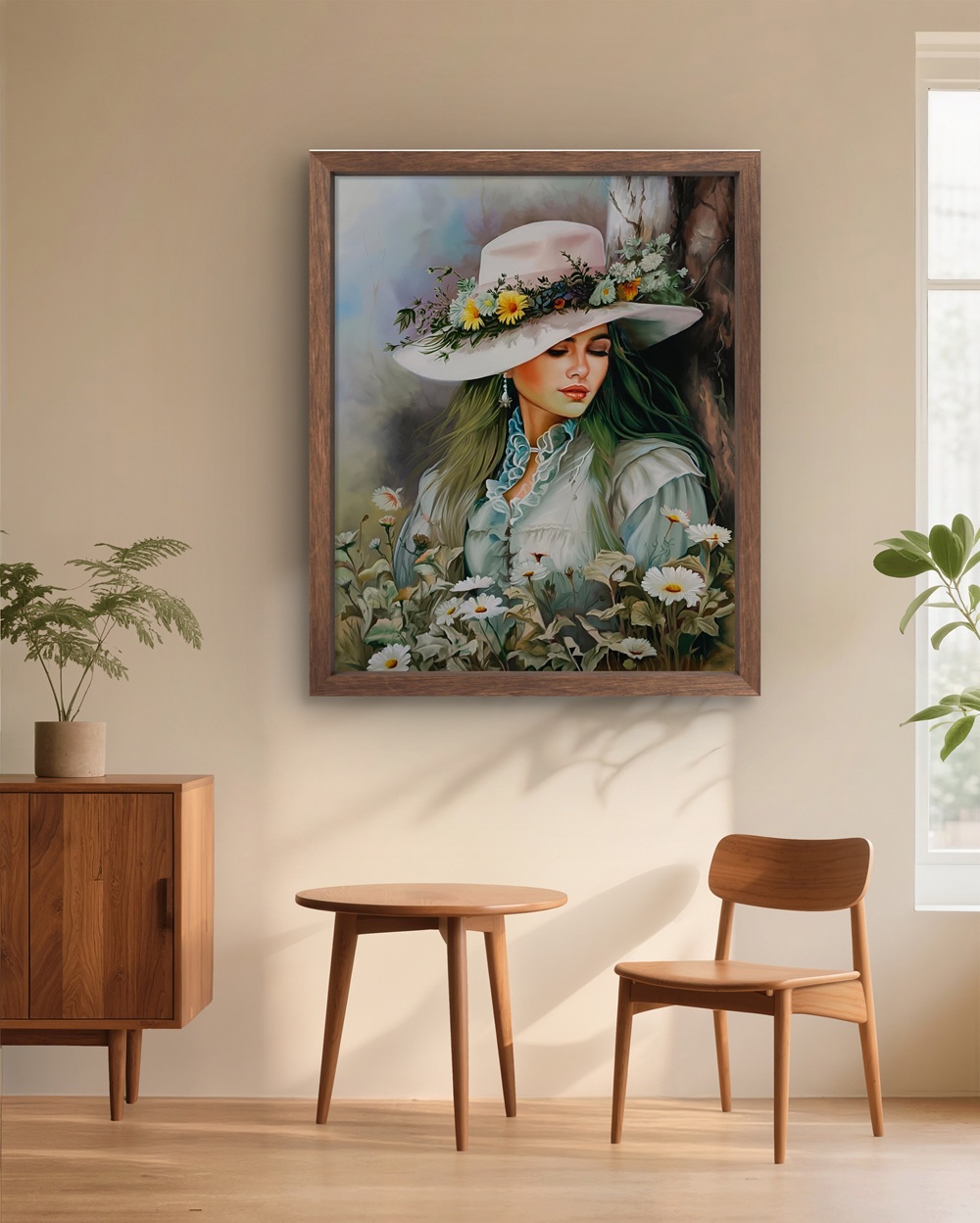 Blooming Elegance Oil Painting Blooming Elegance Oil Painting