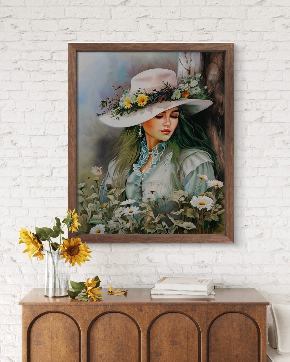 Blooming Elegance Oil Painting Blooming Elegance Oil Painting