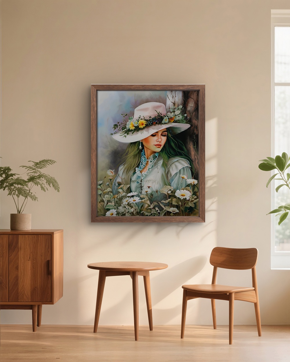 Blooming Elegance Oil Painting Blooming Elegance Oil Painting