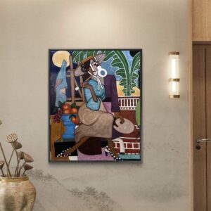 Colors of Imagination Oil Painting