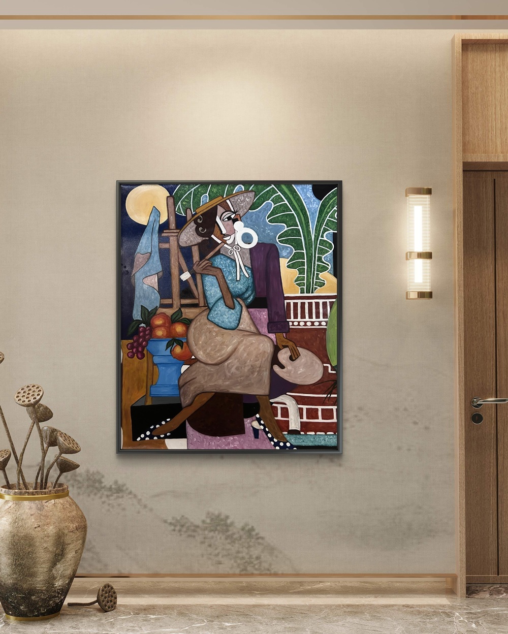 Colors of Imagination Oil Painting