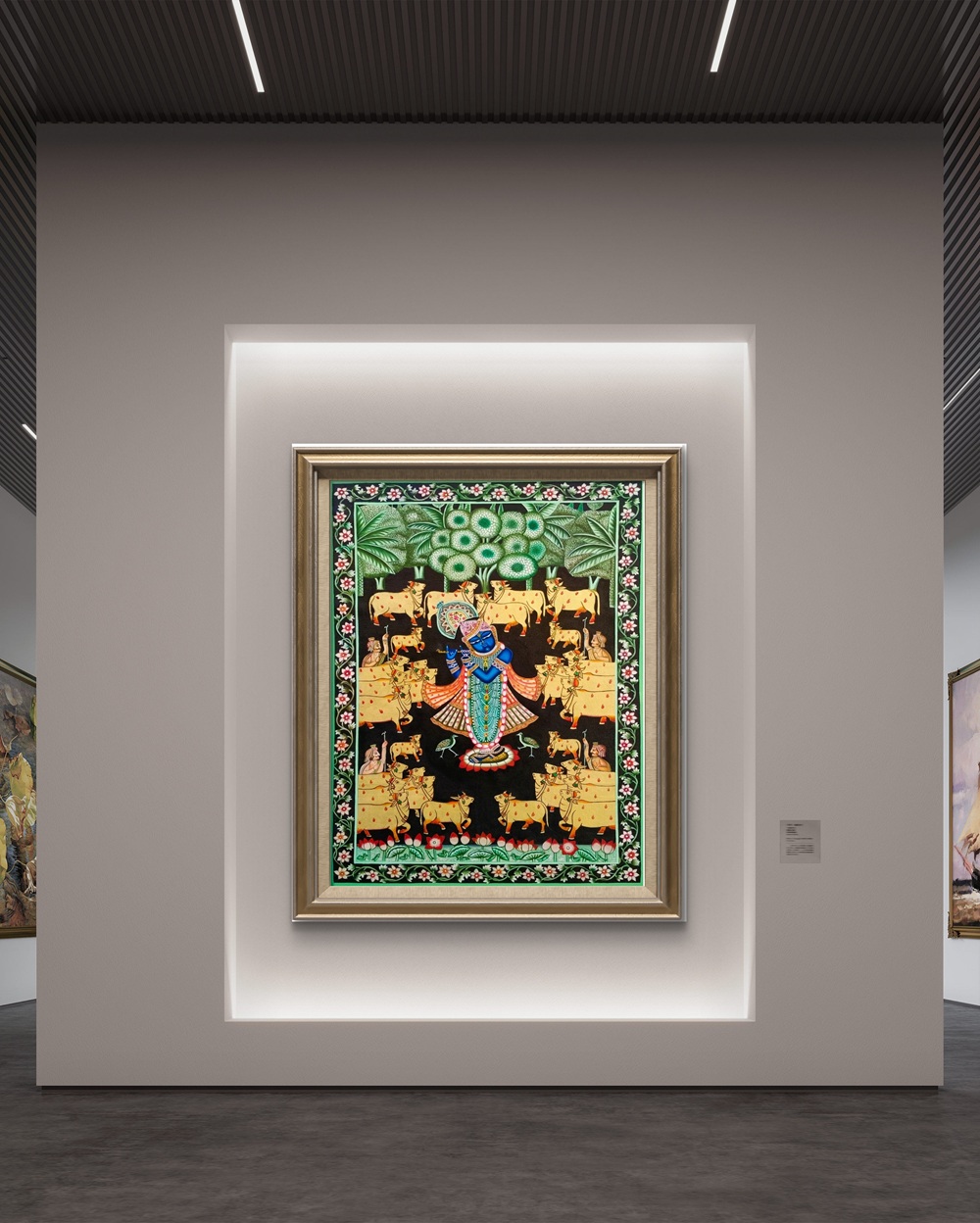 Flute of Eternal Bliss Pichwai Painting