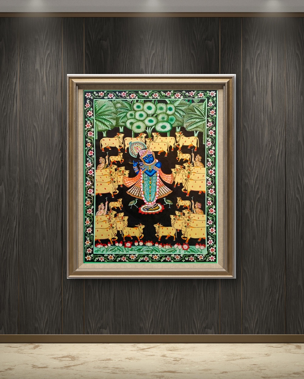 Flute of Eternal Bliss Pichwai Painting