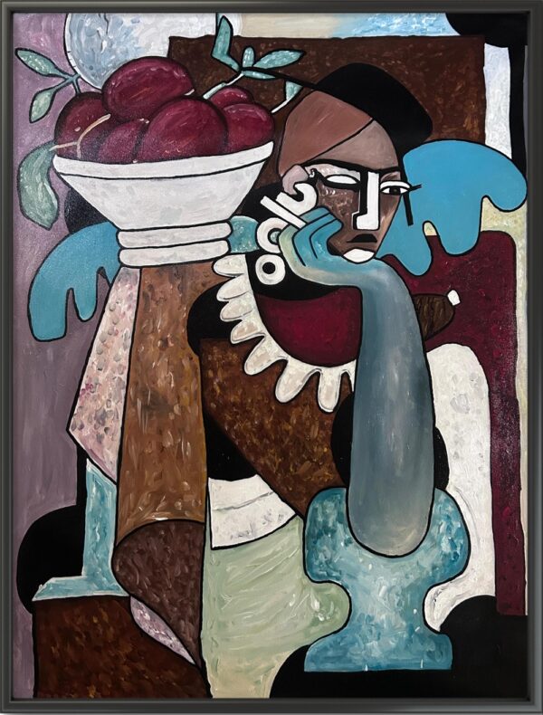 Nature Women Oil Painting on Canvas