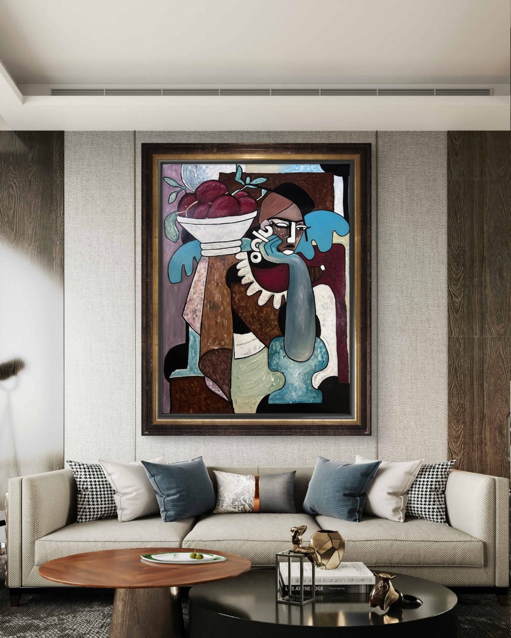 Nature Women Oil Painting on Canvas