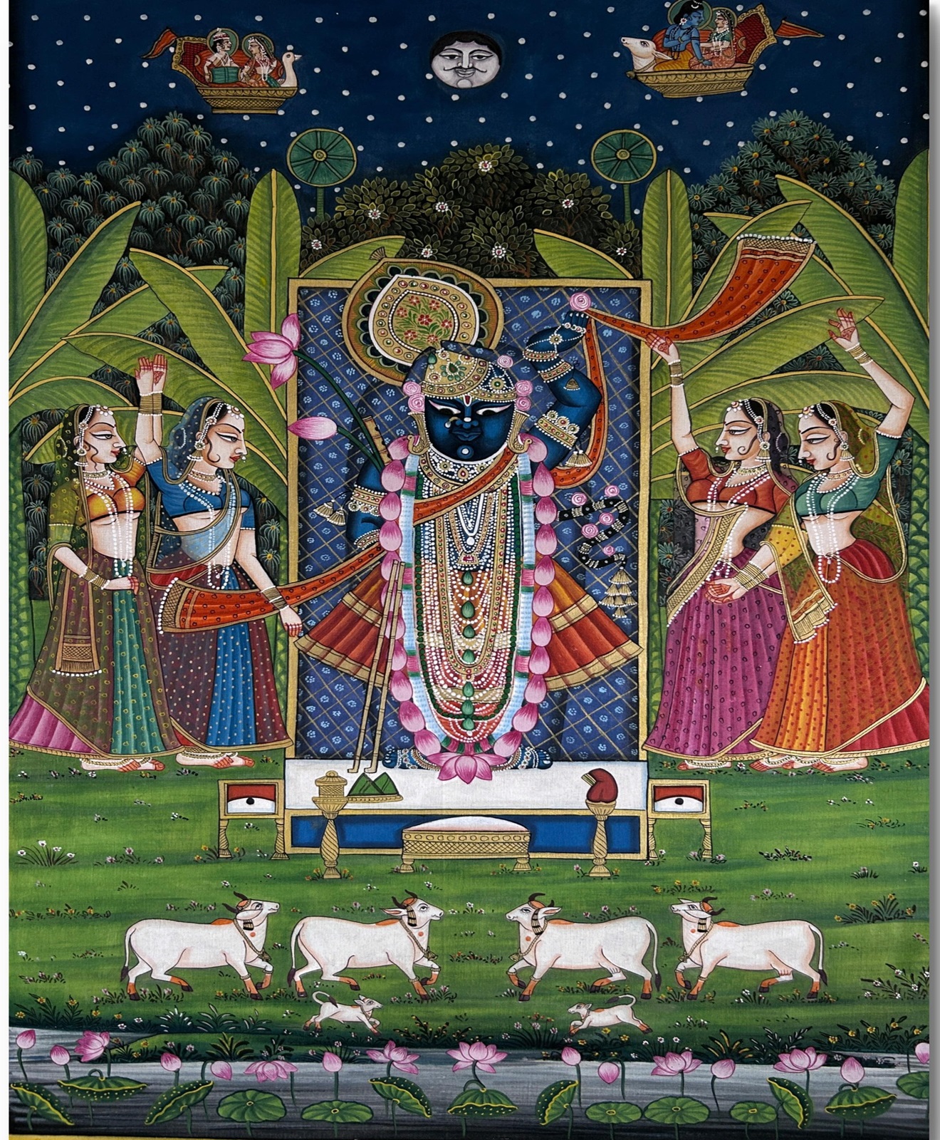 Pichhwai Shrinath Ji Painting Pichhwai Shrinath Ji Painting