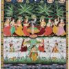 Krishna Leela Pichwai Painting Krishna Leela Pichwai Painting