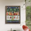 Krishna Leela Pichwai Painting Krishna Leela Pichwai Painting