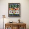 Krishna Leela Pichwai Painting Krishna Leela Pichwai Painting