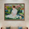 Romantic Girl’s Reverie Oil Painting