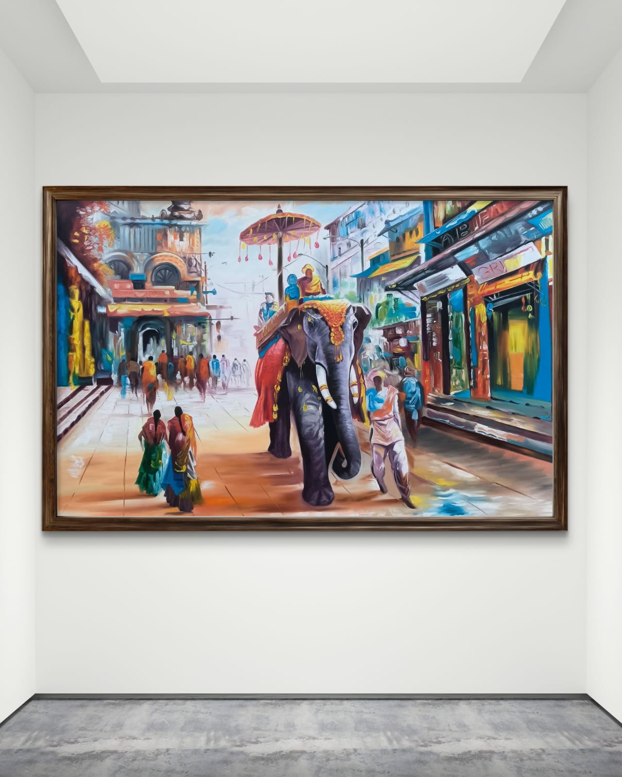 Royal Walk in Old Delhi 7 Royal Walk in Old Delhi artwork