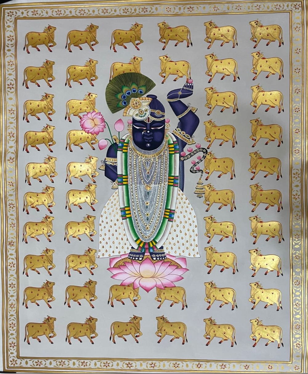 Shrinath Ji’s Grace Pichwai Painting