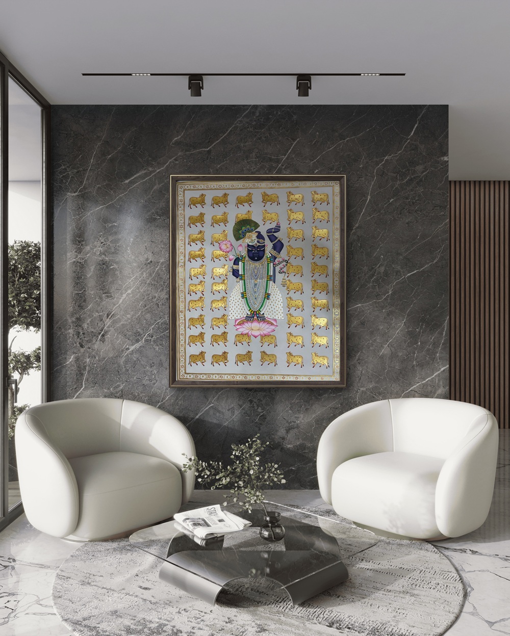 Shrinath Ji’s Grace Pichwai Painting