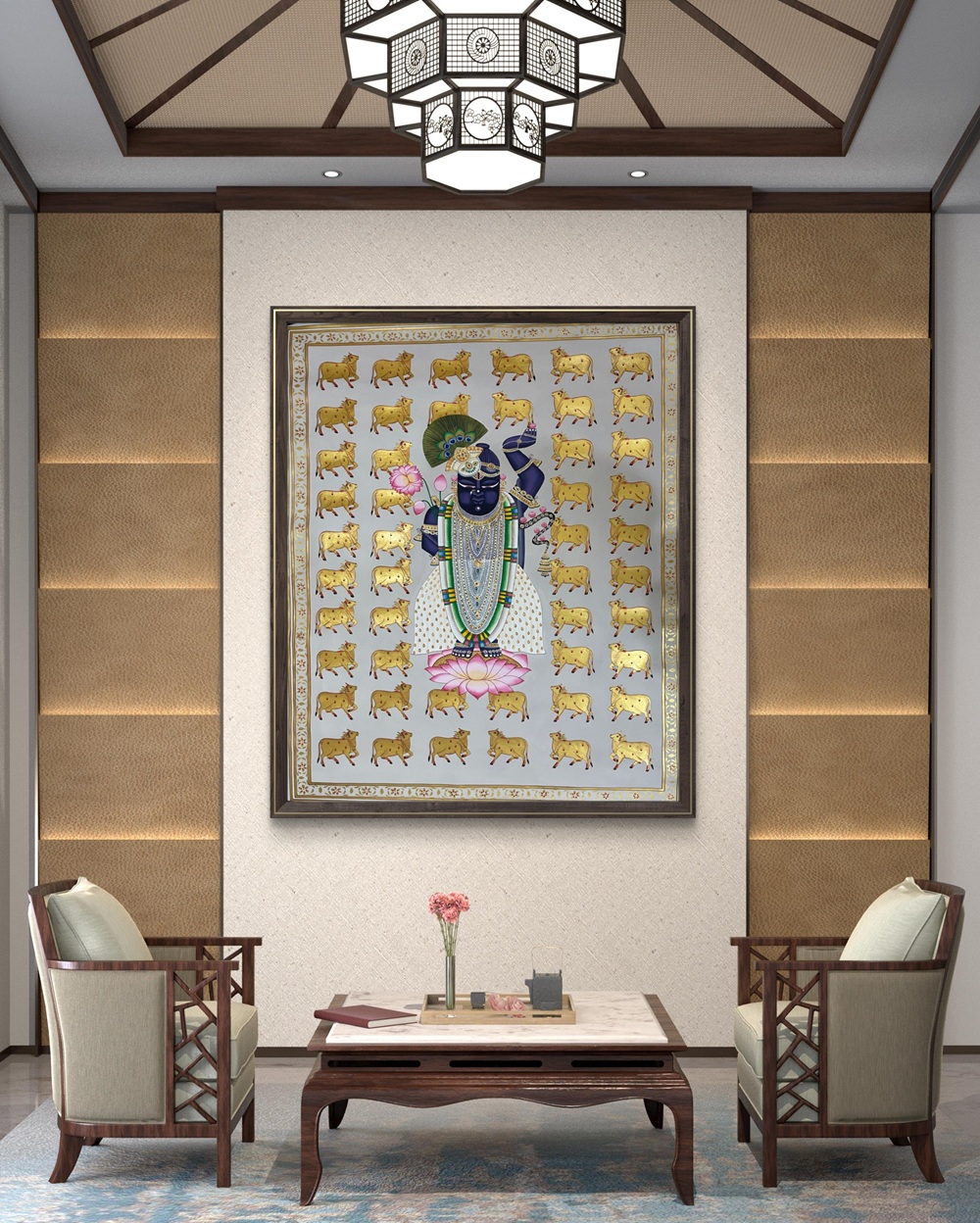 Shrinath Ji’s Grace Pichwai Painting