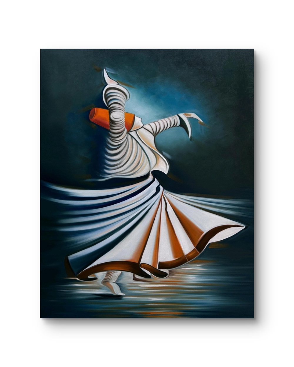 Sufi Dance Oil Painting