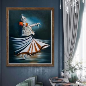 Sufi Dance Oil Painting