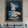Sufi Dance Oil Painting