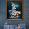 Sufi Dance Oil Painting