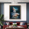 Sufi Dance Oil Painting