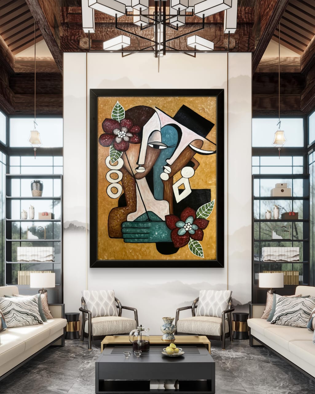 Whispers of Love Oil Painting