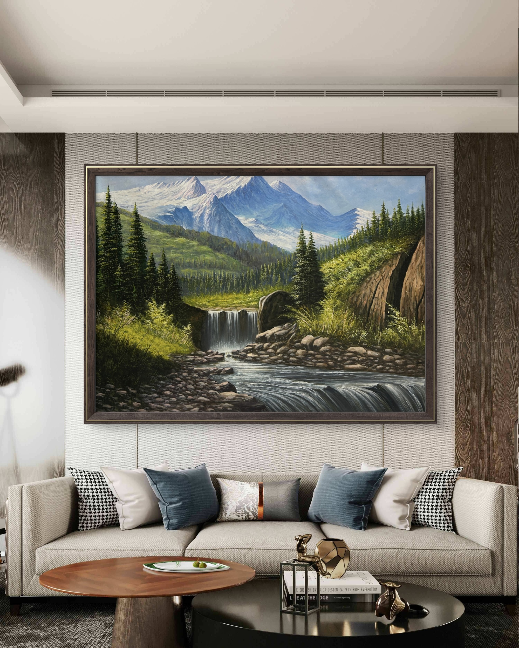 Crystal Highlands 26 Crystal Highlands Painting in living room