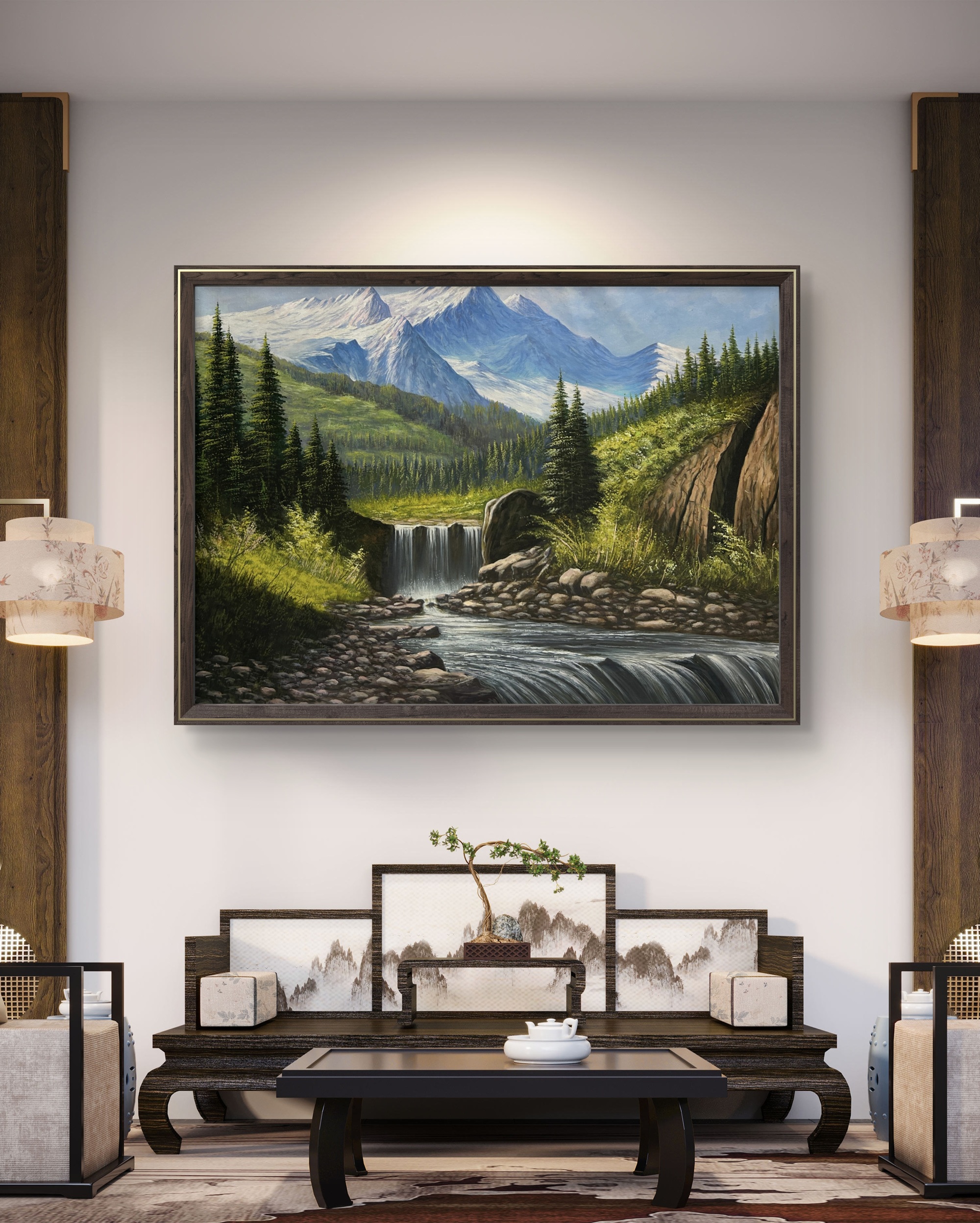 Crystal Highlands 3 Crystal Highlands Painting for living room