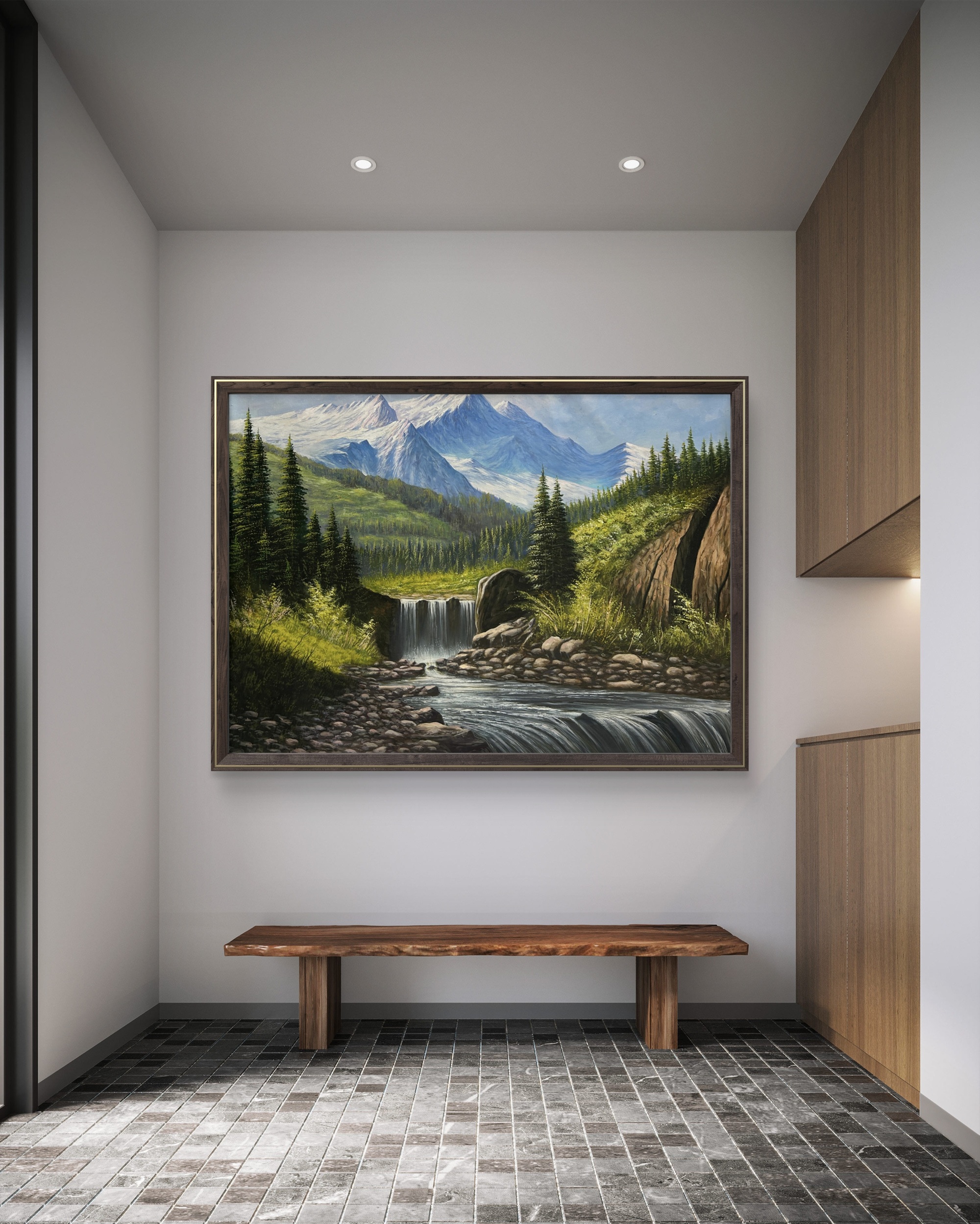 Crystal Highlands 30 Crystal Highlands Painting in Sitting Area