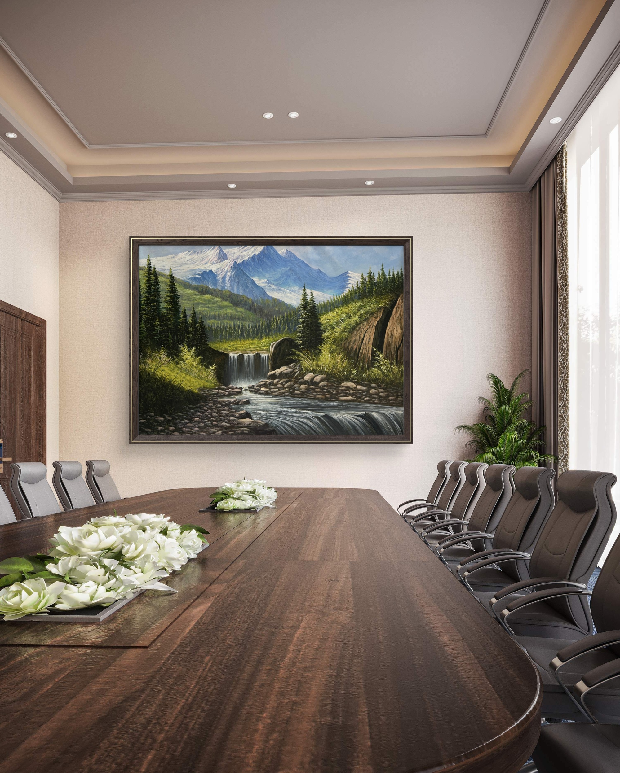 Crystal Highlands 7 Crystal Highlands Painting in meeting room