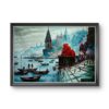 Divine Ghats of Varanasi Oil Painting