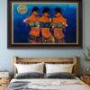 Eternal Feminine Trio Oil Painting