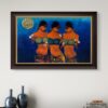 Eternal Feminine Trio Oil Painting