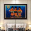 Eternal Feminine Trio Oil Painting