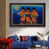 Eternal Feminine Trio Oil Painting