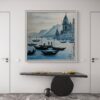 Sacred Blue Banaras Oil Painting