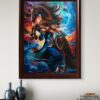 The Violin Rider Oil Painting
