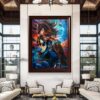 The Violin Rider Oil Painting