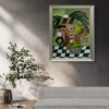 Cubist Harvest Oil Painting