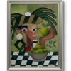 Cubist Harvest Oil Painting
