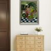 Cubist Harvest Oil Painting