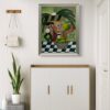 Cubist Harvest Oil Painting