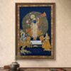 Divine Grace of Shrinathji Natural Colour Painting