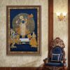 Divine Grace of Shrinathji Natural Colour Painting