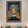 Divine Grace of Shrinathji Natural Colour Painting