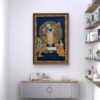 Divine Grace of Shrinathji Natural Colour Painting
