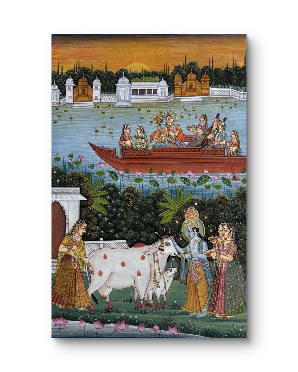 Grace of Gopal Natural Color Painting