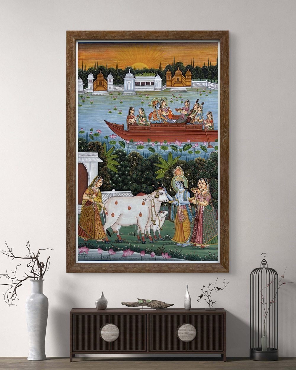 Grace of Gopal Natural Color Painting