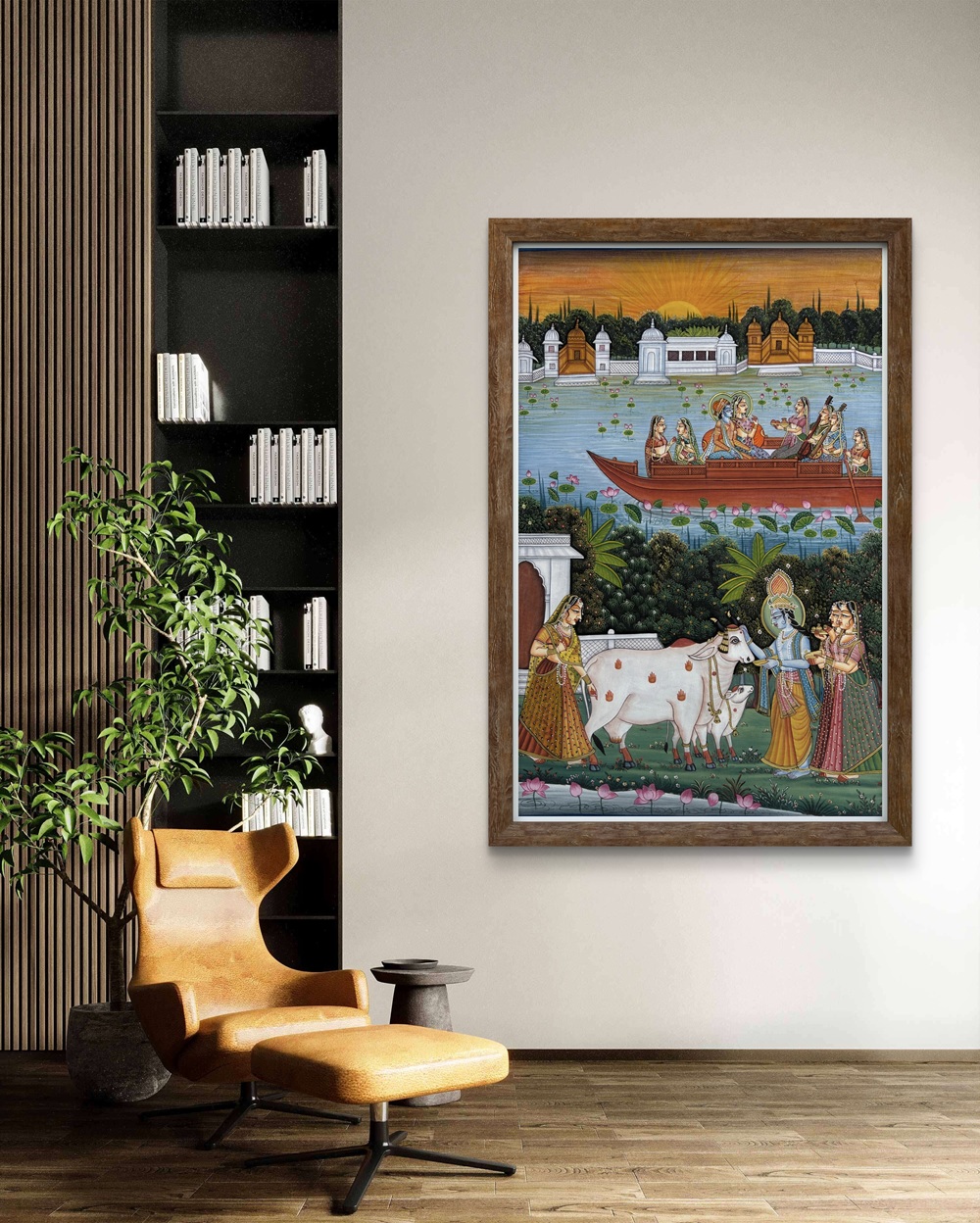 Grace of Gopal Natural Color Painting